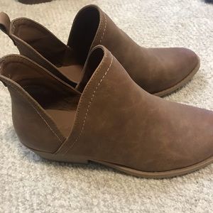 Brown booties